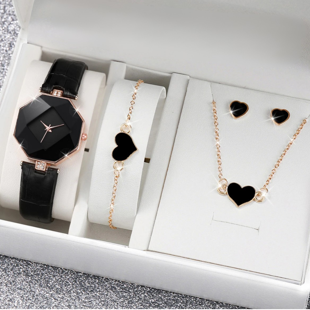 5-teiliges Herz-Set für Damen
