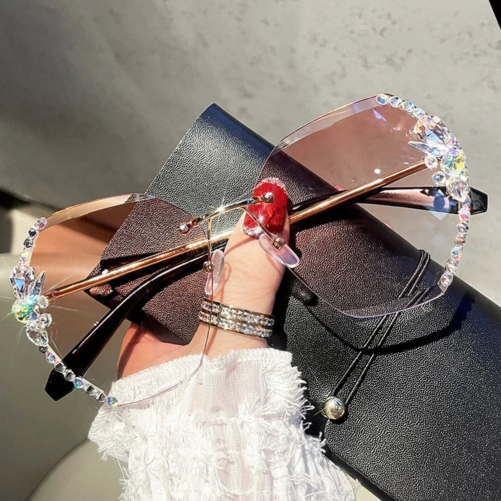 2025 Luxury Design weibliche Sonnenbrille