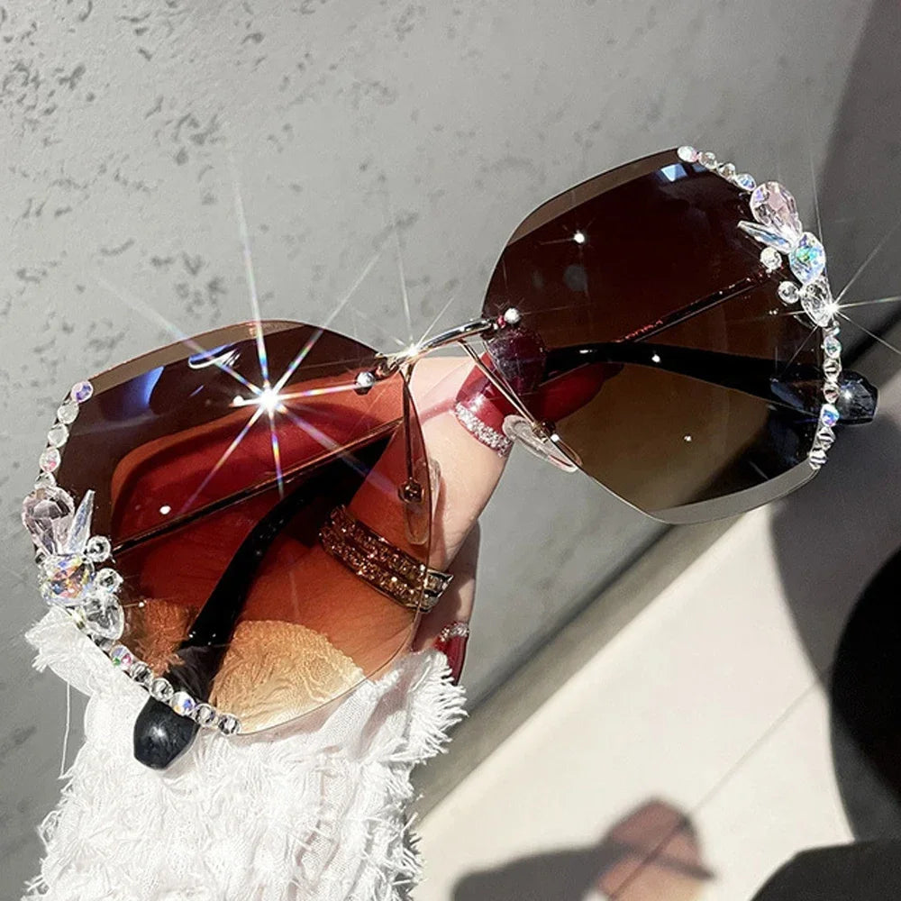 2025 Luxury Design weibliche Sonnenbrille