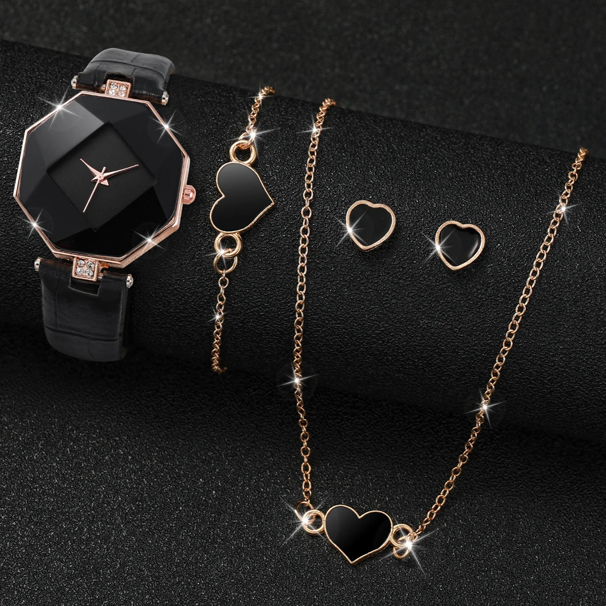 5-teiliges Herz-Set für Damen