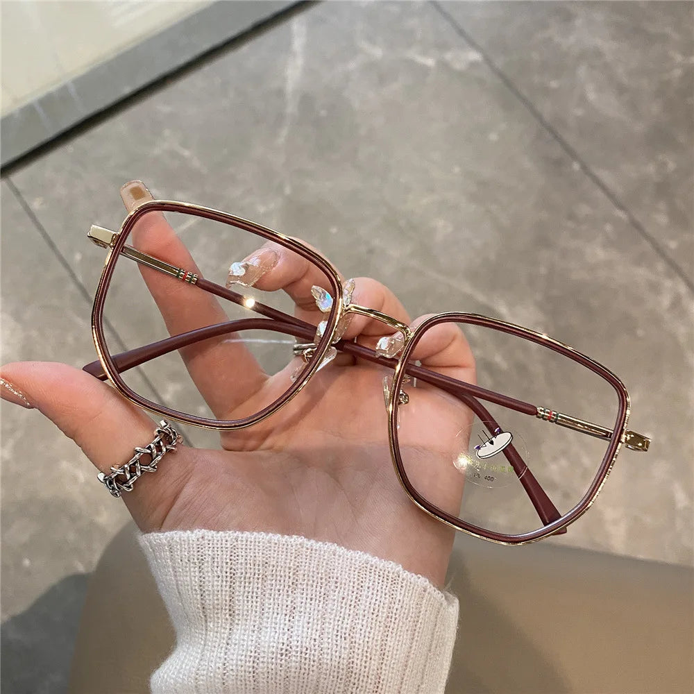 Transparente Rahmen Brille