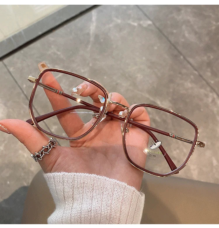 Transparente Rahmen Brille