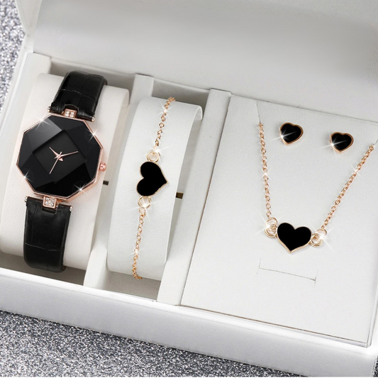 5-teiliges Herz-Set für Damen