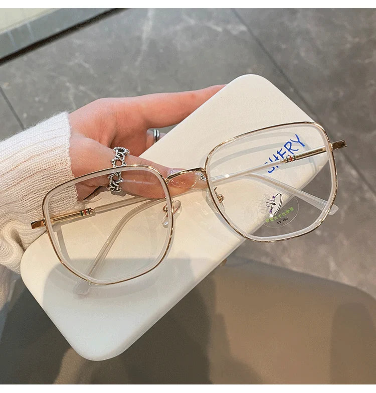 Transparente Rahmen Brille
