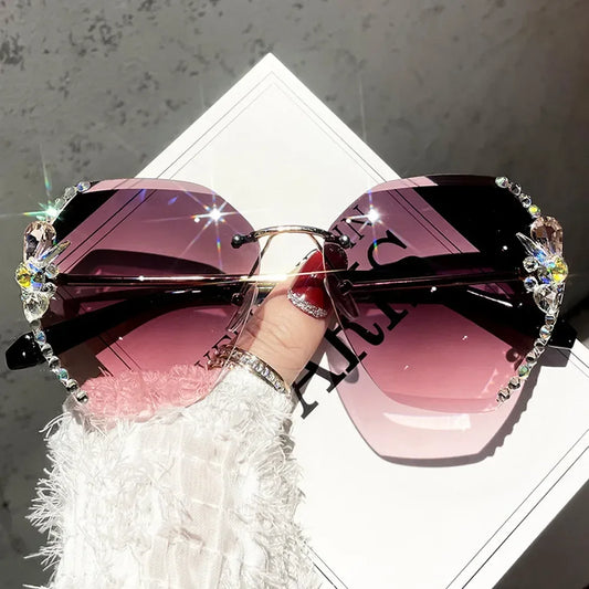 2025 Luxury Design weibliche Sonnenbrille