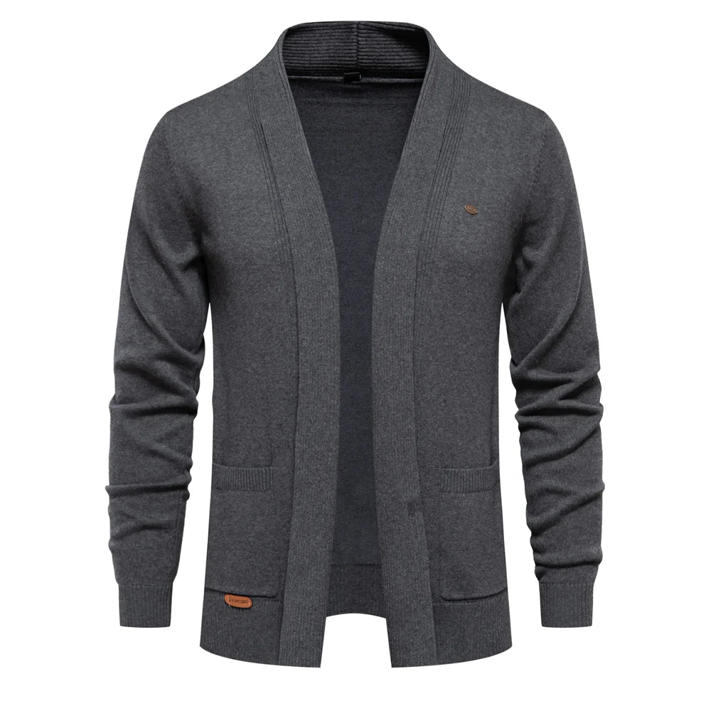 Elegante Herren-Strickjacke
