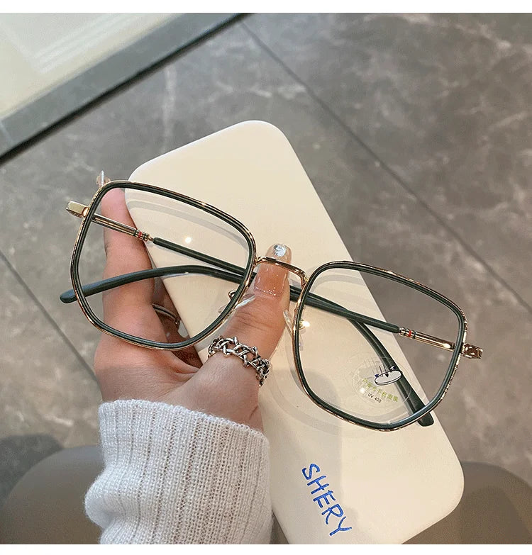 Transparente Rahmen Brille