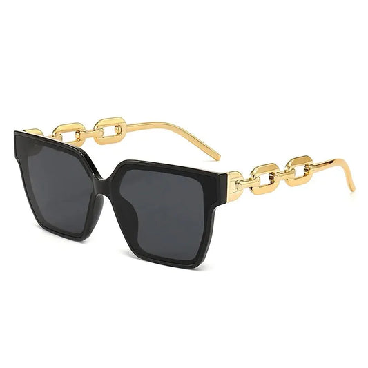 Rechteck Vintage Sonnenbrille